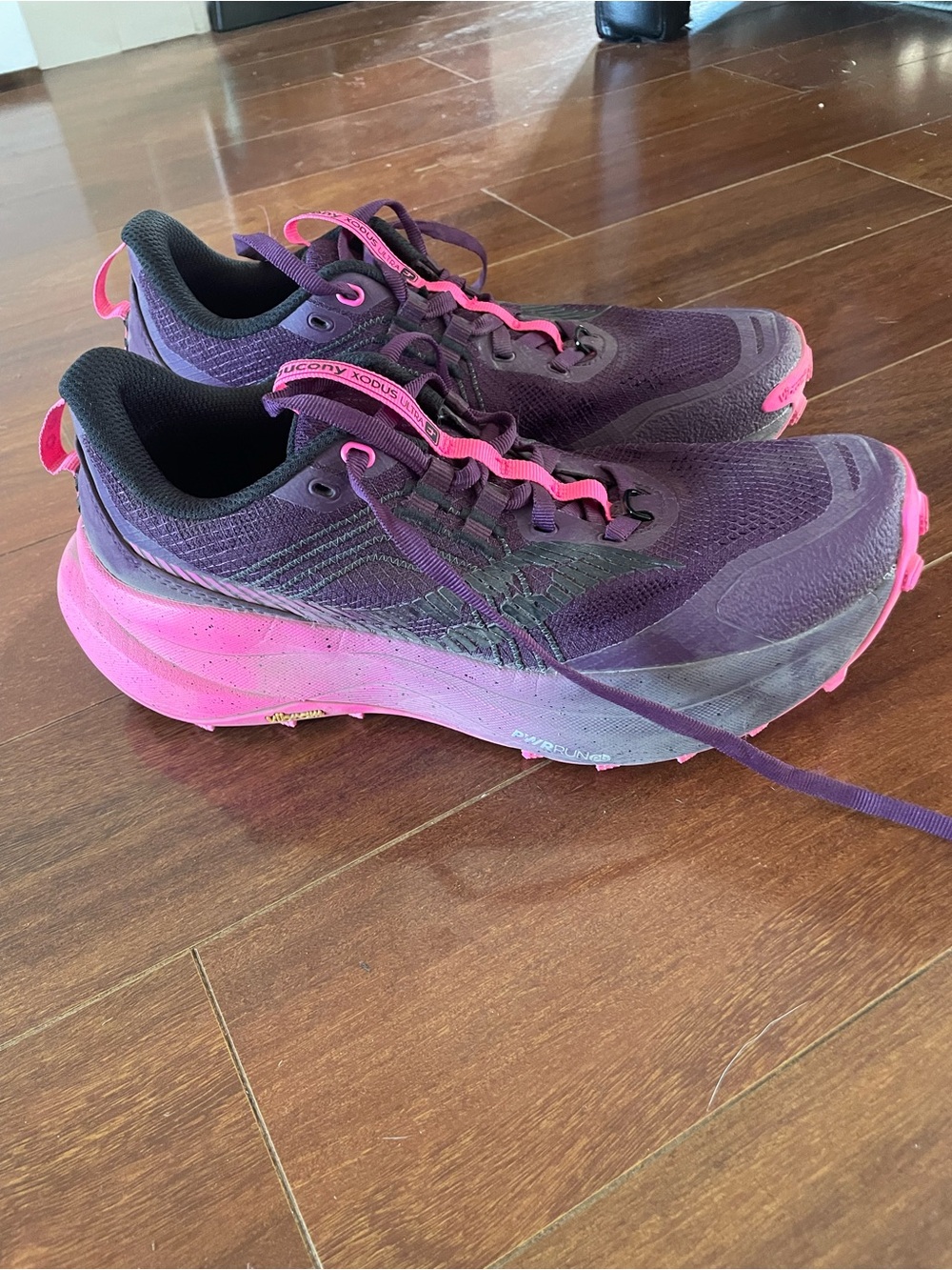 Saucony Women’s Purple & Pink Trail Running Shoes